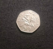 1997 Bailiwick Of Guernsey 50p Coin "Freesia Flower" Circ'd But Collectable rare