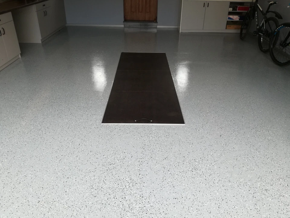 Peinture industrielle pour béton base de résine époxy Solid Paint 202 gris 4,9 L - Photo 4/4