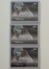 2023 Topps Stadium Club Dalton Guthrie RC On Card Auto #SCBA-DGE 3 Card Lot