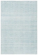 Handloom Handwoven Oriental Rug 180x122cm - Fine, Modern, Carpet, Rug, Blue