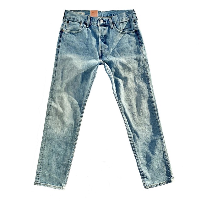Levis X Justin Timberlake 501 Slim Taper Blue Light Wash Mens Jeans 33x32 for sale online | eBay