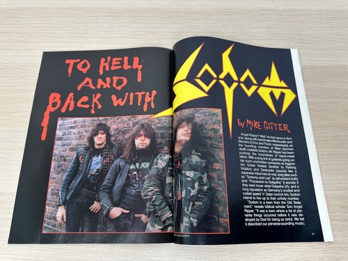 Revista RIP: noviembre 1988 - Metallica, Led Zeppelin, Sodom, Slayer, Iggy Pop - Imagen 8 de 15