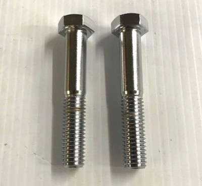 CHROME HANDLEBAR RISER BOLT SET 1/2-13 x 3'' FOR HARLEY CHOPPER BOBBER & CUSTOMS