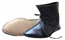 Medieval Genuine Leather Viking Shoes Renaissance Style LARP or Cosplay