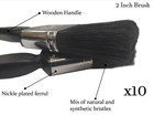 x10 General Purpose Tip Brush - Universal Brushes - 2" 50mm