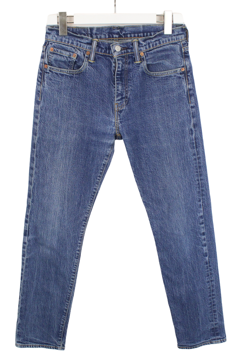 【新品】Levi's502 W30 L32 Levis 502 Denim Jeans Tapered Leg Blue Wash Denim sz 30x32