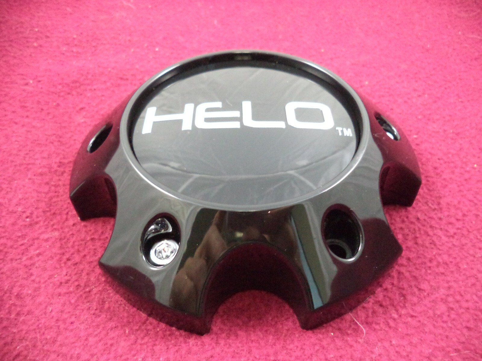 Helo Rims Center Cap Helo Wheels Gloss Black Custom Wheel Center Cap # 1079L140-H34 (1 CAP ...