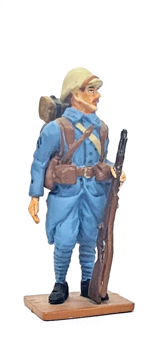 Lot 5 soldats de plomb Delprado Deux guerres mondiales