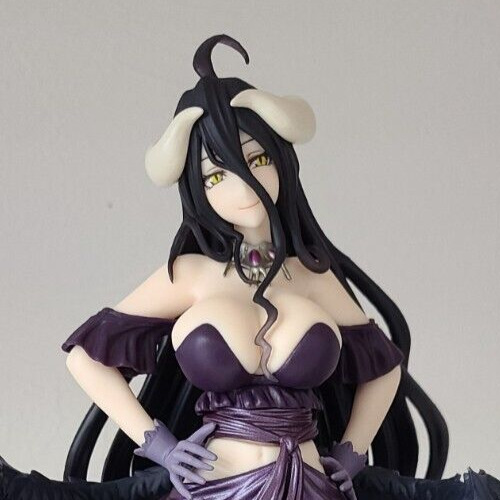 TAITO Overlord IV Albedo AMP figure black dress ver. Anime Manga NEW Japan