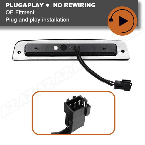 Para 94-2002 Dodge Ram 1500 2500 3500 Pickup LED TERCERA LUZ DE FRENO lámpara de carga - Imagen 5 de 11