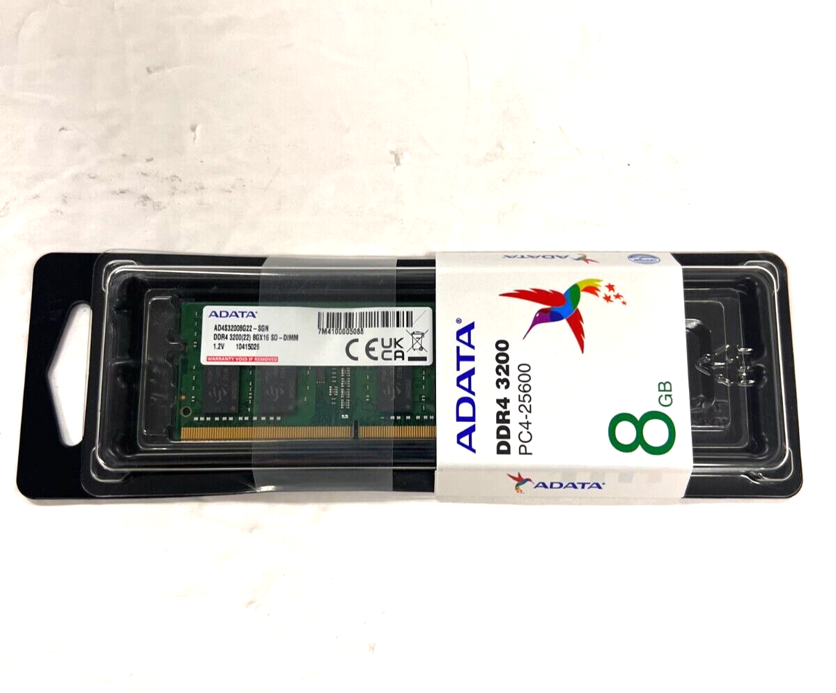NEW! ADATA Premier Series DDR4 3200 MHz PC4-25600 Desktop Memory