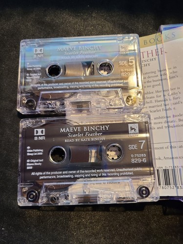 MAEVE BINCHY - SCARLET FEATHER - AUDIO BOOK - TALKING BOOK ( 4 CASSETTES ) - Picture 2 of 7