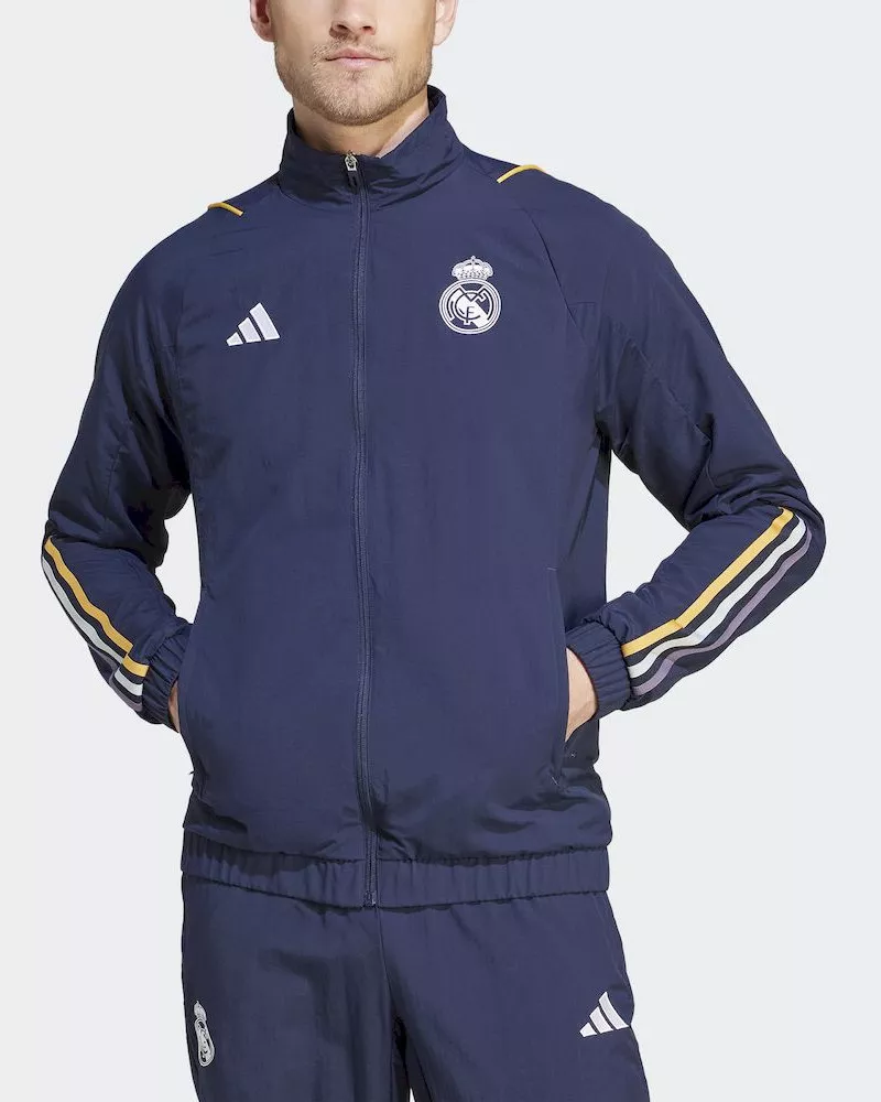 Giacca adidas blu uomo sale
