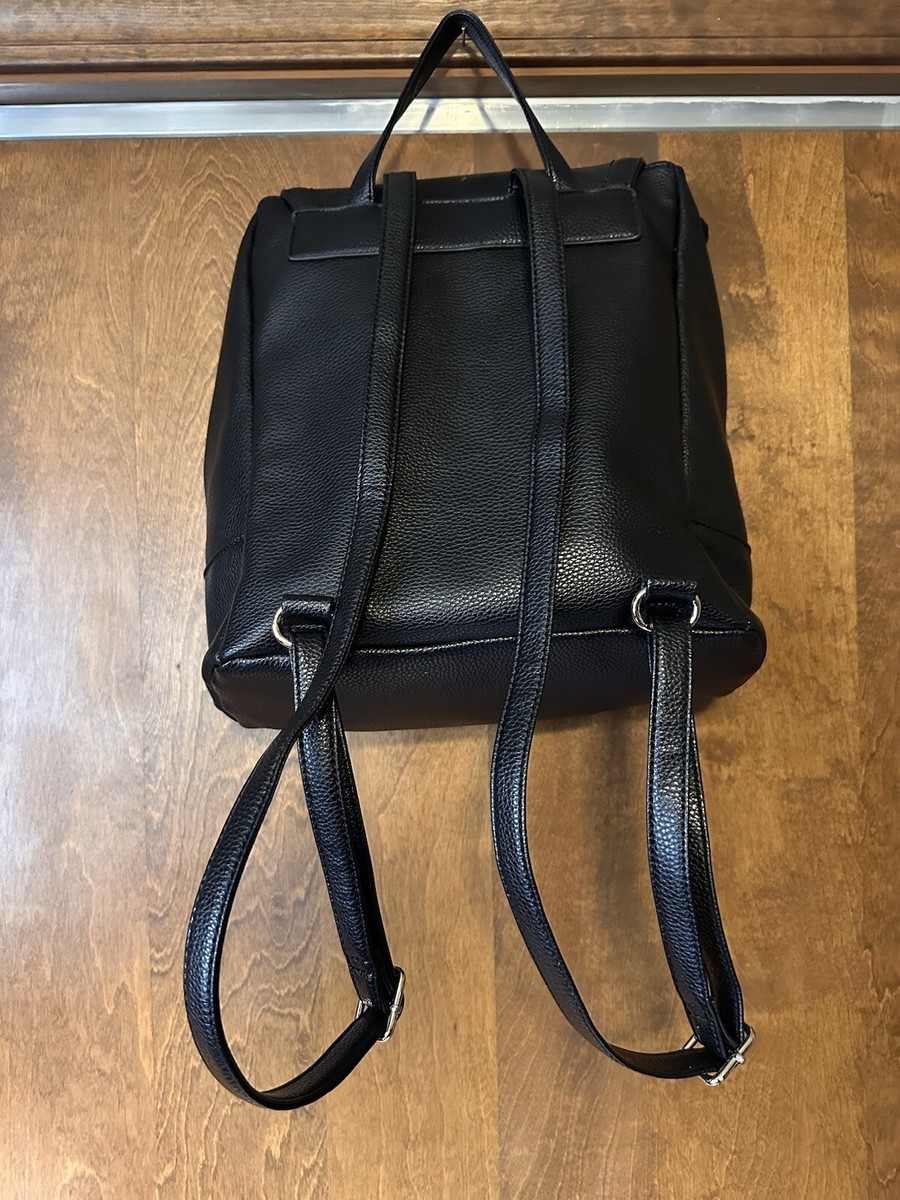 Marc New York backpack purse, black w/silver hardware, EUC s-l400.jpg main image 4