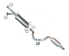 Muffler Resonator Pipes Exhaust System Toyota Sequoia 4.7L 2001 2003 2004 2007