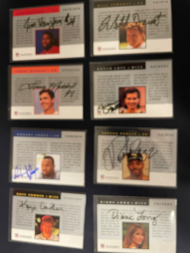 LOT -- 1992 Pro Line Profiles 13 Certified Autograph Cards - Picture 2 of 4
