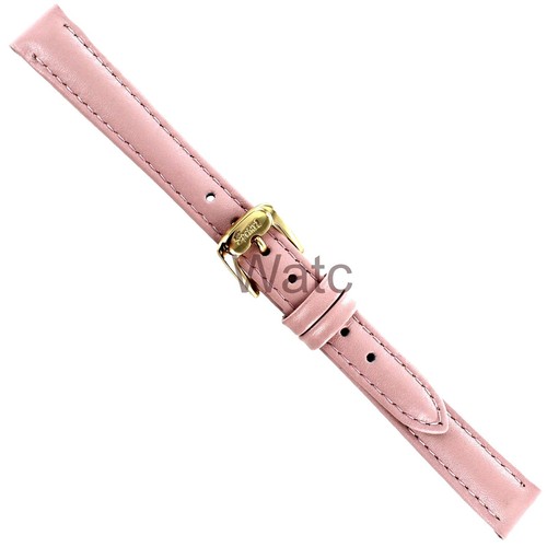 12mm Speidel Pink Genuine Stitched Calfskin Leather Ladies  display picture 1