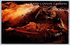 Postcard Grand Canyon Caverns, Chapel Of The Ages Dinosaur City Arizona Unposted