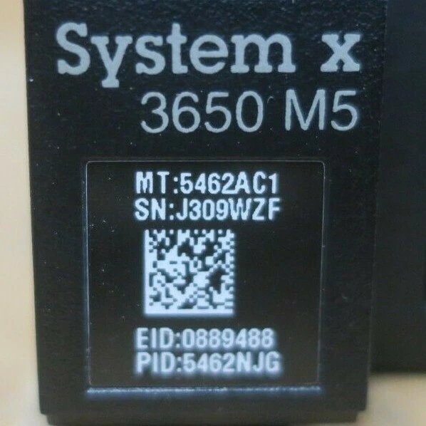 Lenovo x3650 M5 5462-AC1 12-Core E5-2680v3 2.5GHz 32GB Ram 8-Bay 2U Server - Image 3 of 4