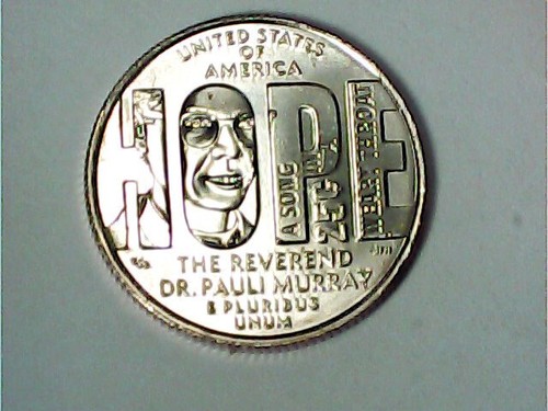 2024 P D DR. PAULI MURRAY AWQ American Women 2 coin set PD Brilliant - Picture 4 of 18
