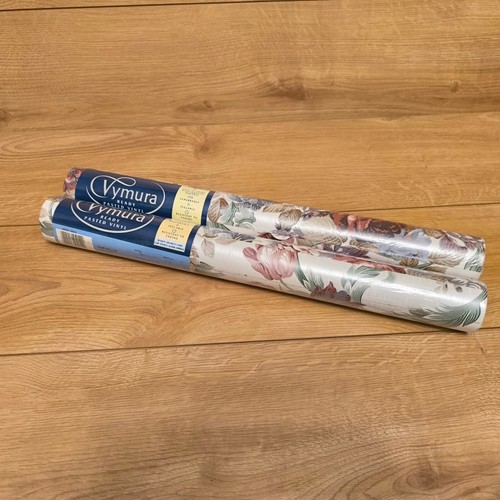 Vintage Vymura Vinyl Wallpaper x 3 Rolls ( One Opened ) - Picture 5 of 12