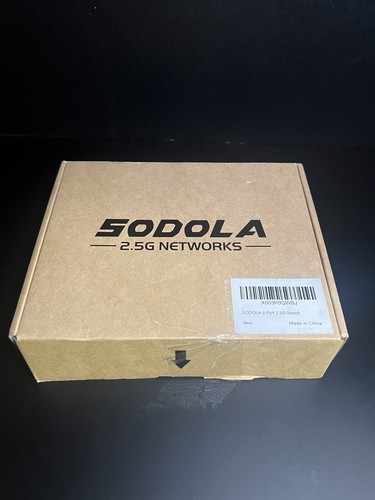SODOLA 6 Port 2.5G Ethernet Switch with 10G SFP SL-SWTG015AS - Picture 8 of 8