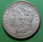 1903-P Morgan Silver Dollar  AU Solid, Better Date