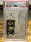 2020 Panini Encased - Scripted Signatures Jordan Love #SCS-JL /25 PSA