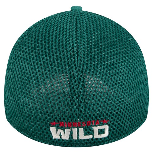 Men's New Era Green Minnesota Wild Active Subtle Camo 39THIRTY Flex Hat - Picture 4 of 6