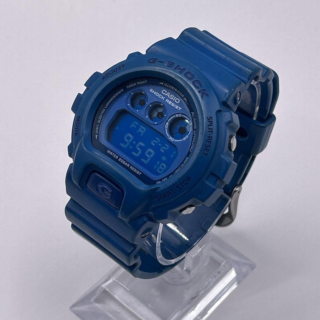 Gショック G-SHOCK DW-6900MM Crazy Colors ブルー CASIO G-SHOCK DW-6900MM BLUE Smurf Crazy Colors dw6900mm2