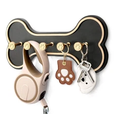 Key Holder for Wall - Decorative Key Hook Coat Rack Wall Mount with 5 Unique ...