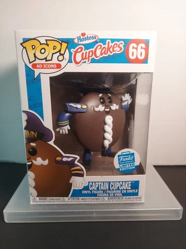 Funko Pop! Vinyl: Ad Icons - Captain Cupcake - Funko (Exclusive) #66 In Box