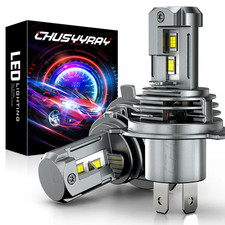 For Honda Goldwing GL1500A GL1500SE 2x H4 9003 LED Headlights Hi/Low Beam Bulbs