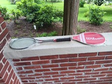 VINTAGE WILSON T3000 TENNIS RACKET WITH COVER RACQUET