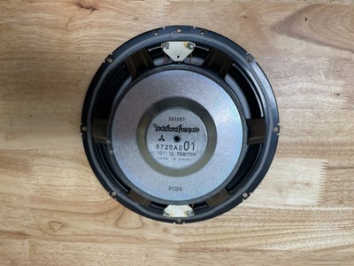 Rockford Fosgate 10インチ Pioneer アンプ動作確認済み Rockford Fosgate 10 Inch Subwoofer Dual Voice Coil 1 Ohm 75W RMS