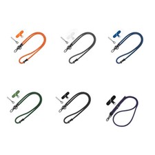 Phone Lanyard Detachable Nylon Crossbody Necklace Wrist Strap with Phone Patchs