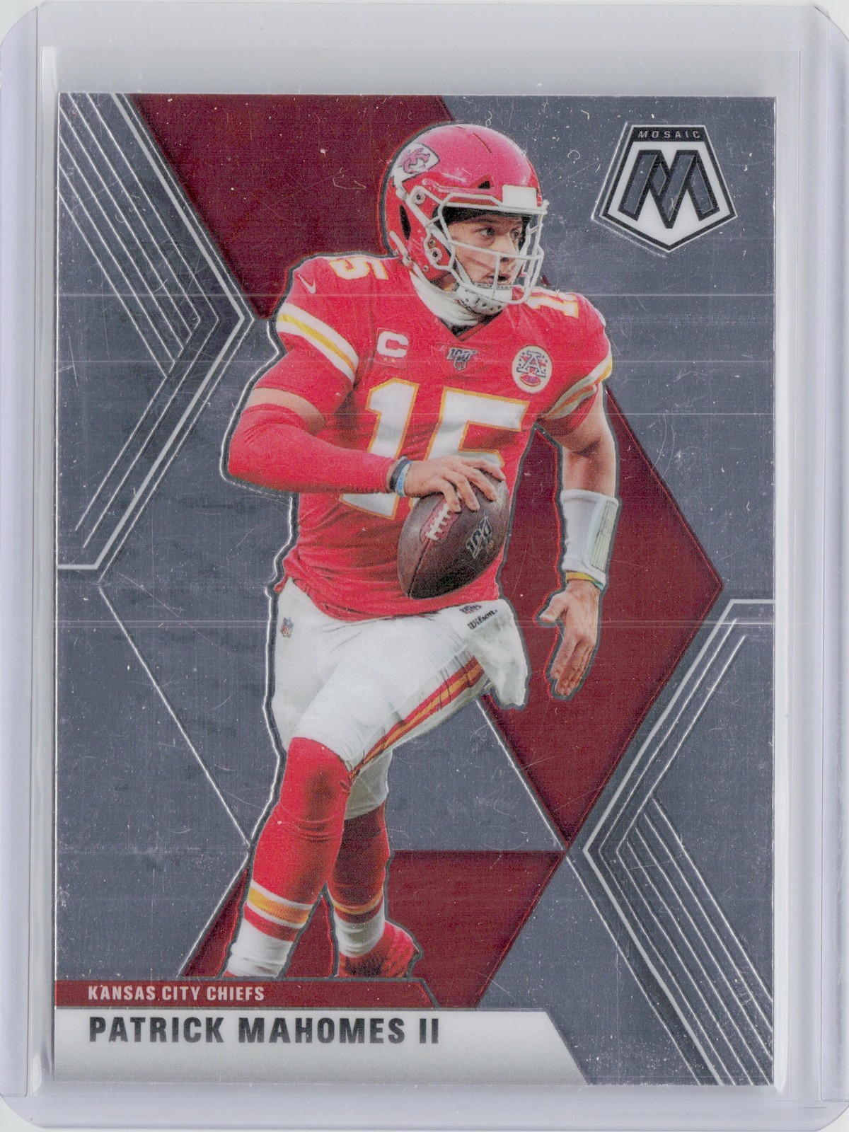 2020 Panini Mosaic Patrick Mahomes II #1 Chiefs