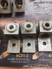 LOT OF 3 ALUMINUM MACH LUGS 1/0-600 MCM