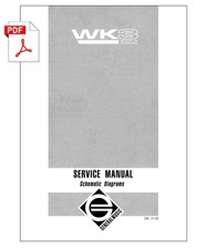 GEM WK3 Service Manual Schematic Diagrams WK-3 Schaltplan Schema elettrico PDF