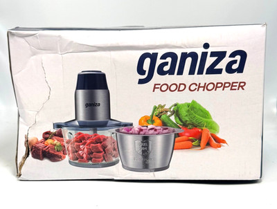 GANIZA Food Processors Electric Chopper w/ Meat Grinder & Veggie Chopper *NEW*