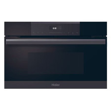 Haier HWO38MG6HXBD/UK Built-In Microwave 38L Touch Control WiFi hOn App Black