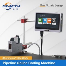 Fast Online TIJ Inkjet Expiry Date Code Machine 1 Inch Print Head No Conveyor