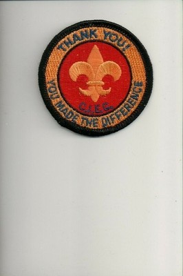 CIEC Thank You! You Made The Difference patch