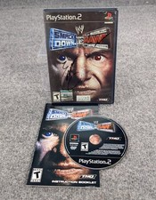 WWE SmackDown vs. Raw (Sony PlayStation 2, 2004) PS2 CIB 2 AUTOGRAPHED SIGNED