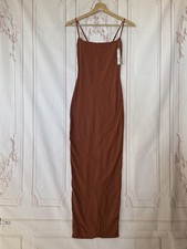 Skims Fits Everybody Cami Long Slip Dress In Saffron Size XS NWT