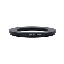 62mm-43mm All-Metal Step-Down Filter Adapter Ring for DSLR Camera Accessories