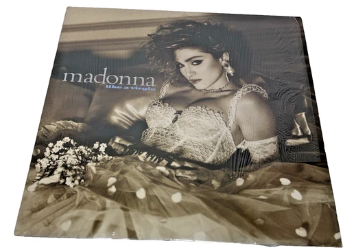 1984 Madonna “Like A Virgin” Shrink Wrap LP Vinyl Sire Record  Original Pressing