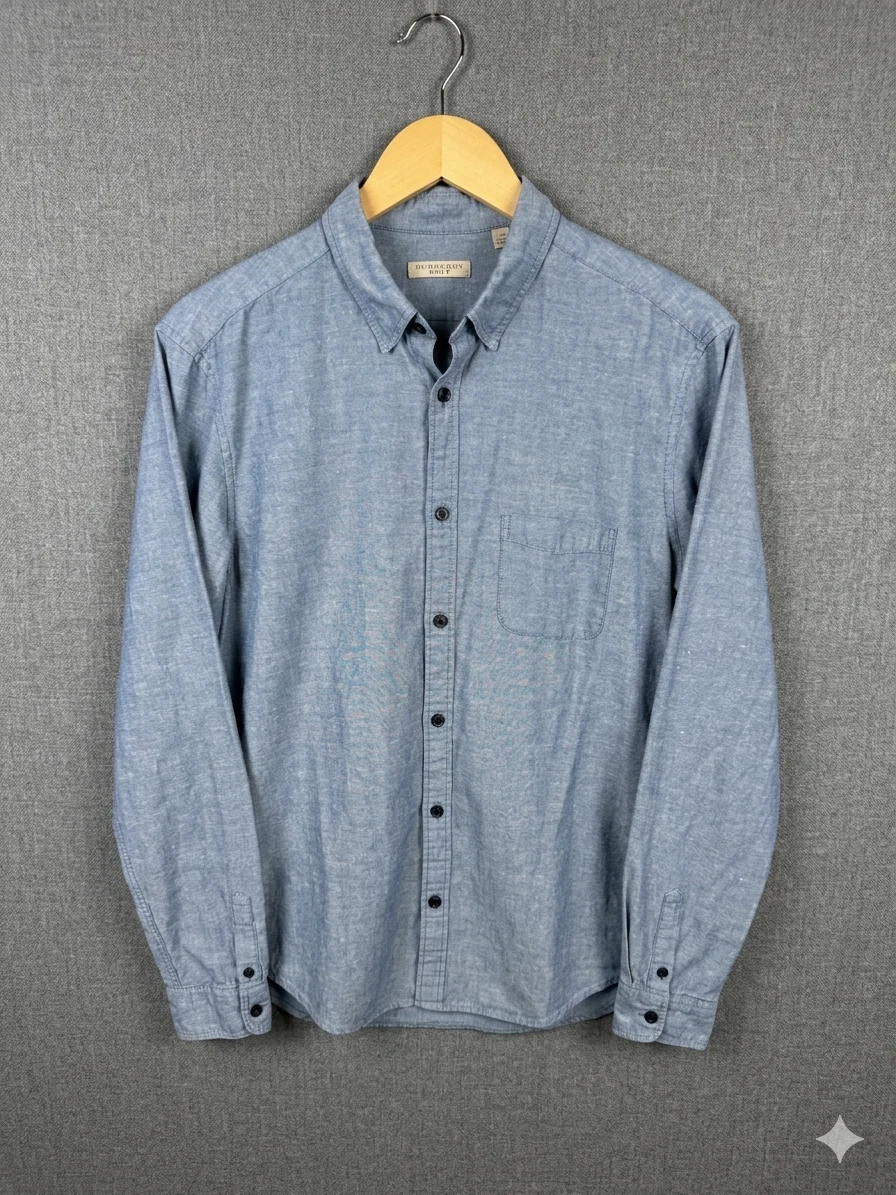 Burberry Linen Solid Casual Button-Down Shirts for Men for sale | eBay