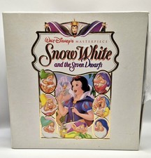 Snow White  7 Dwarfs Laserdisc Disney Masterpiece Deluxe CAV Edition NEW Bx Set