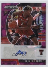 2020-21 Prizm Draft Picks Prospect Purple Ice 52/99 Jahmi'us Ramsey Auto 13c1
